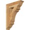 Ekena Millwork Merced Traditional Rough Sawn Bracket, Western Red Cedar, 6"W x 24"D x 32"H BKT06X24X32MRC01RWR - alternate 1